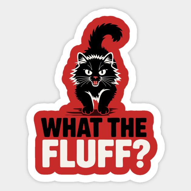 What The Fluff? Sticker by CreativeSage